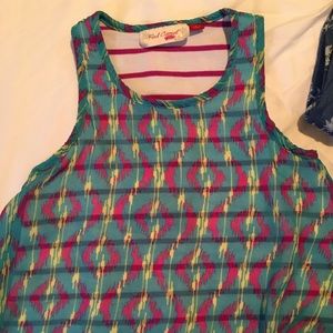 Double layered tank top